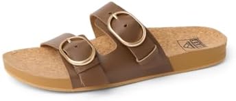 REEF Womens Sandals, Vista Kara Chocolate