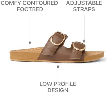 REEF Womens Sandals, Vista Kara Chocolate