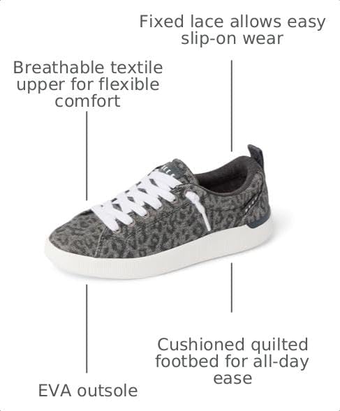 REEF Women's Shoes, Neptune Alana Denim Cheetah