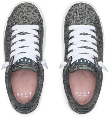 REEF Women's Shoes, Neptune Alana Denim Cheetah