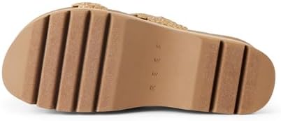 REEF Cushion Vista Higher Women's Platform Fashion Sandal, Arch Support, Ultra Soft Cushion Footbed Scalloped Tan