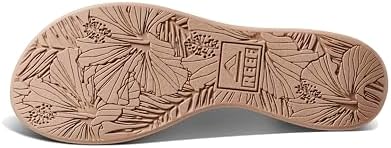REEF Women's Cloud Tx Arch Support Flip Flop Sandals Oasis Geo