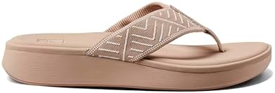 REEF Women's Cloud Tx Arch Support Flip Flop Sandals Oasis Geo