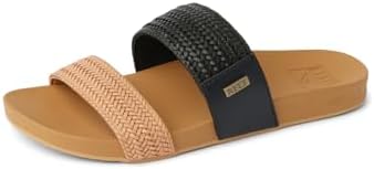 REEF Women's Sandals, Vista Braid II Black-tan Braid