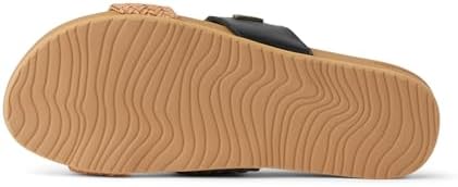 REEF Women's Sandals, Vista Braid II Black-tan Braid