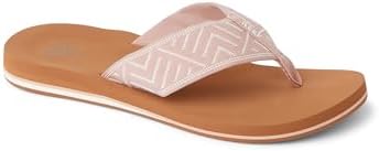 REEF Women's Sandals Spring Woven Flip Flops Cameo Rose