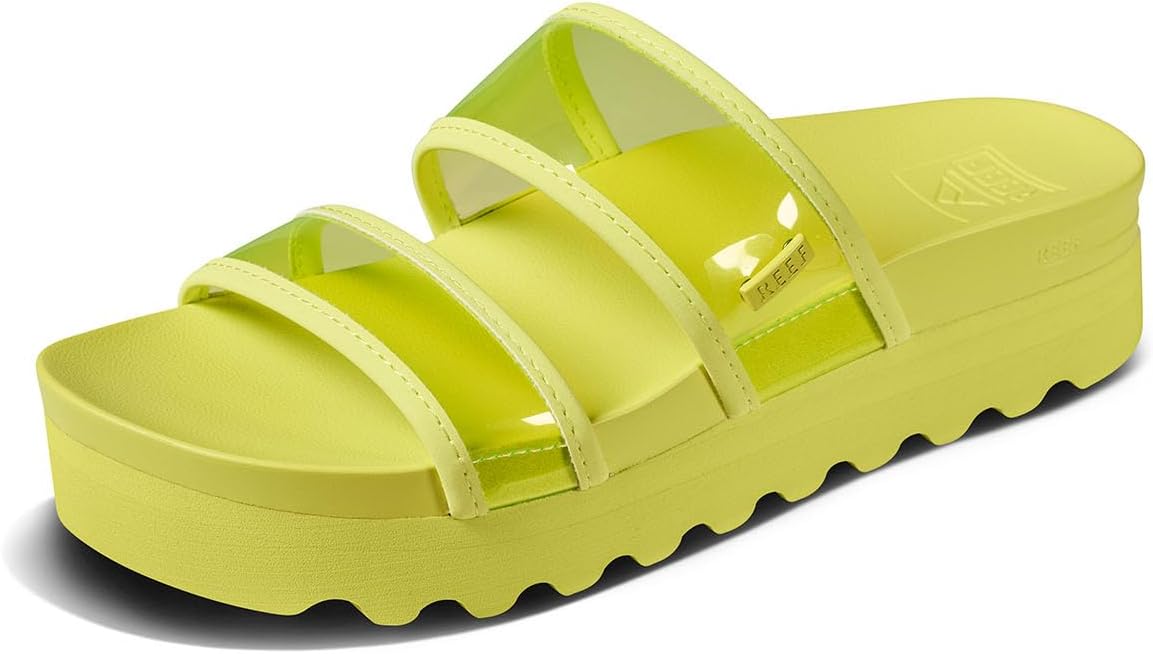 REEF Women's Vista Hi Energy Slide Sandal Citron