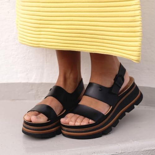 REEF Women's Sandals, Vista Luxe Liah Black