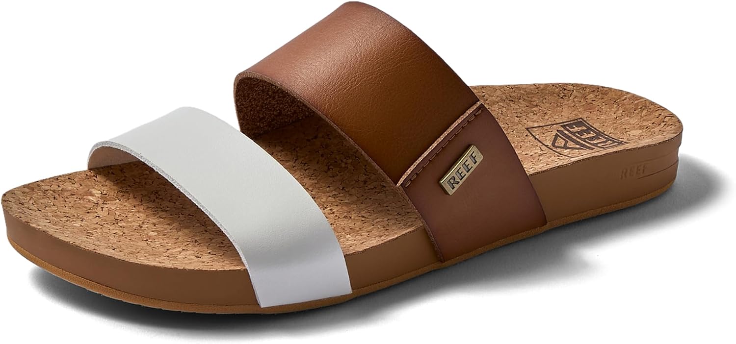 REEF Womens Sandals, Cushion Vista White Duo