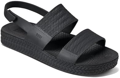 REEF Womens Sandals, Water Vista Black