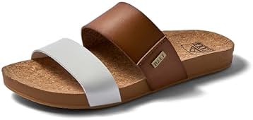 REEF Womens Sandals, Cushion Vista White Duo