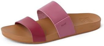 REEF Womens Sandals, Cushion Vista Burgundy Duo