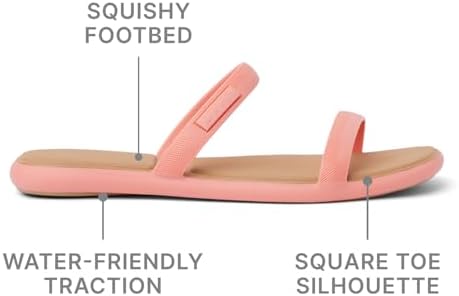 REEF Womens Sandals, Water Willow Marina Burnt Coral