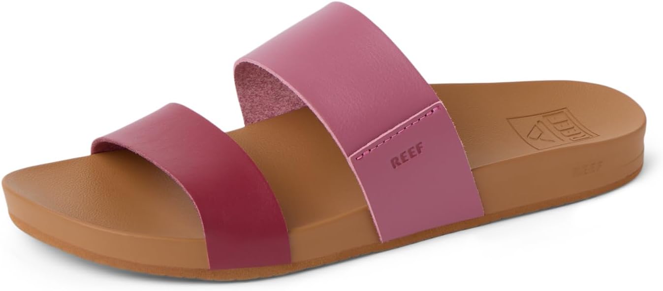 REEF Womens Sandals, Cushion Vista Burgundy Duo