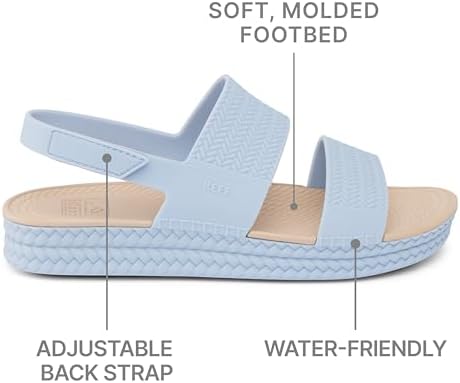 REEF Womens Sandals, Water Vista Dusty Blue