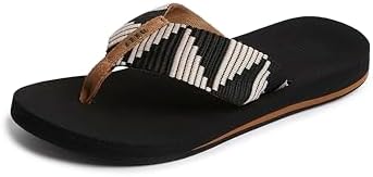 REEF Women's Sandals Spring Woven Flip Flops Pebble