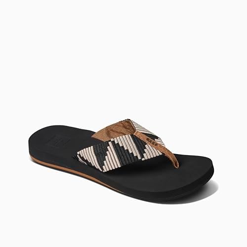 REEF Women's Sandals Spring Woven Flip Flops Pebble