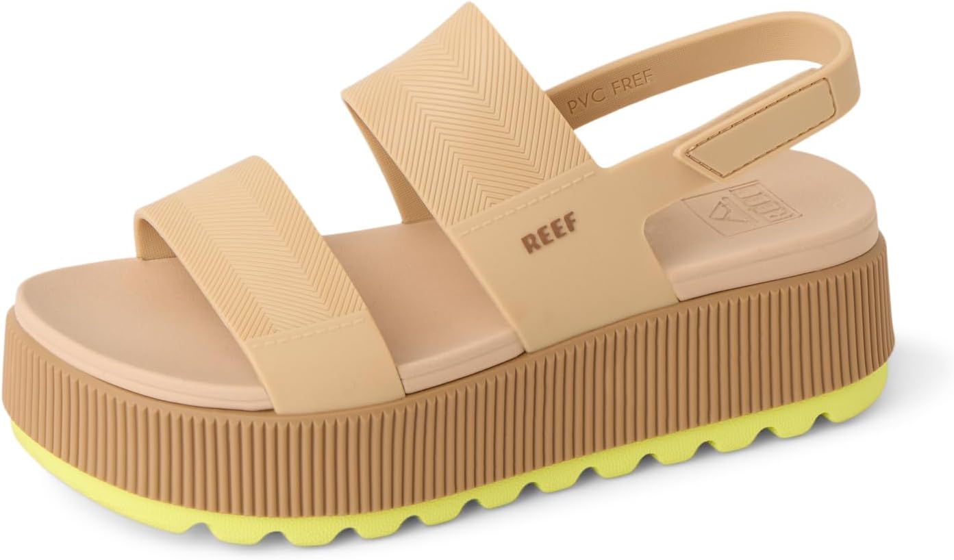 REEF Women's Sandals, Water Vista Higher Sand Lime