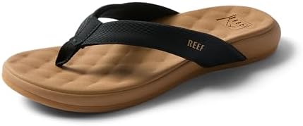 REEF Womens Sandals, Cushion Melody BlackTan