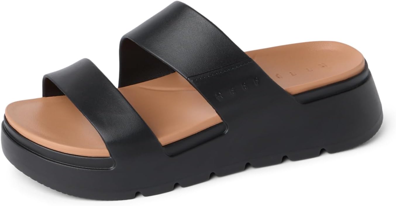 REEF Women's Sandals, Cali Solana BlackTanzine
