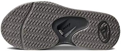 REEF Women's Fanning Bottle Opener Flip Flops BlackGrey