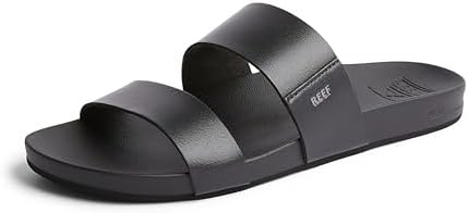 REEF Womens Sandals, Cushion Vista Black
