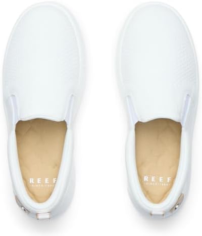 REEF Women's Neptune Elyse Slip-On Shoes White