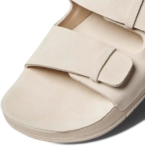 REEF Ojai Two Bar Women's Fashion Slide Sandal, Premium Leather, Soft Cushion Footbed Vintage