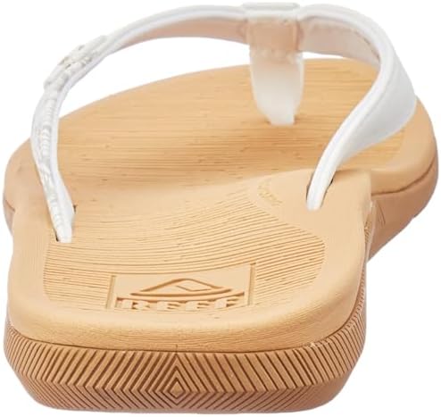 REEF Santa Ana Womens Flip Flop, Arch Support, Water Friendly, Non Marking Outsole Cloud