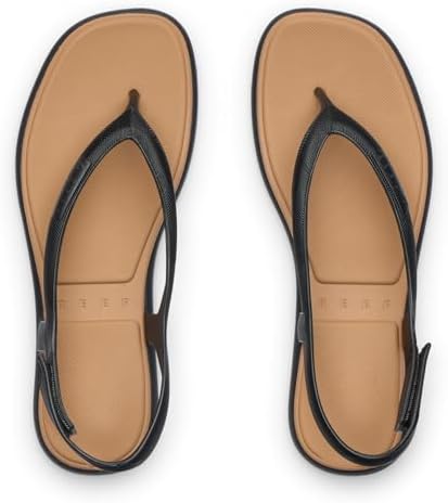 REEF Womens Sandals, Water Willow Maya BlackTan
