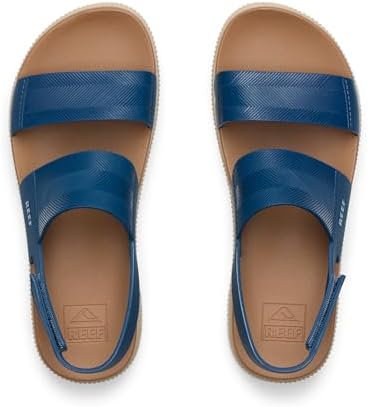 REEF Women's Sandals, Water Vista Higher Navy-tan