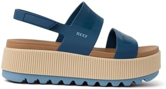 REEF Women's Sandals, Water Vista Higher Navy-tan