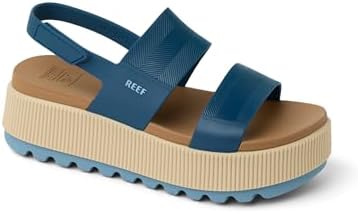 REEF Women's Sandals, Water Vista Higher Navy-tan