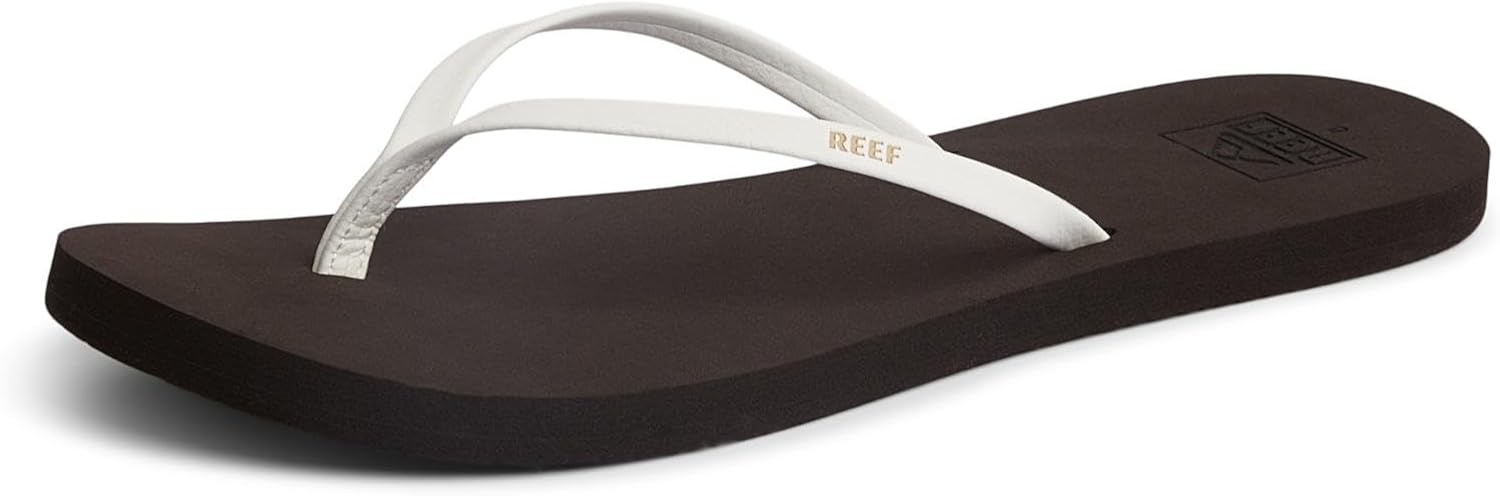 REEF Womens Bliss Nights Flip Flop BrownWhite