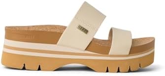 REEF Cushion Vista Higher Women's Platform Fashion Sandal, Arch Support, Ultra Soft Cushion Footbed Vintage Tan