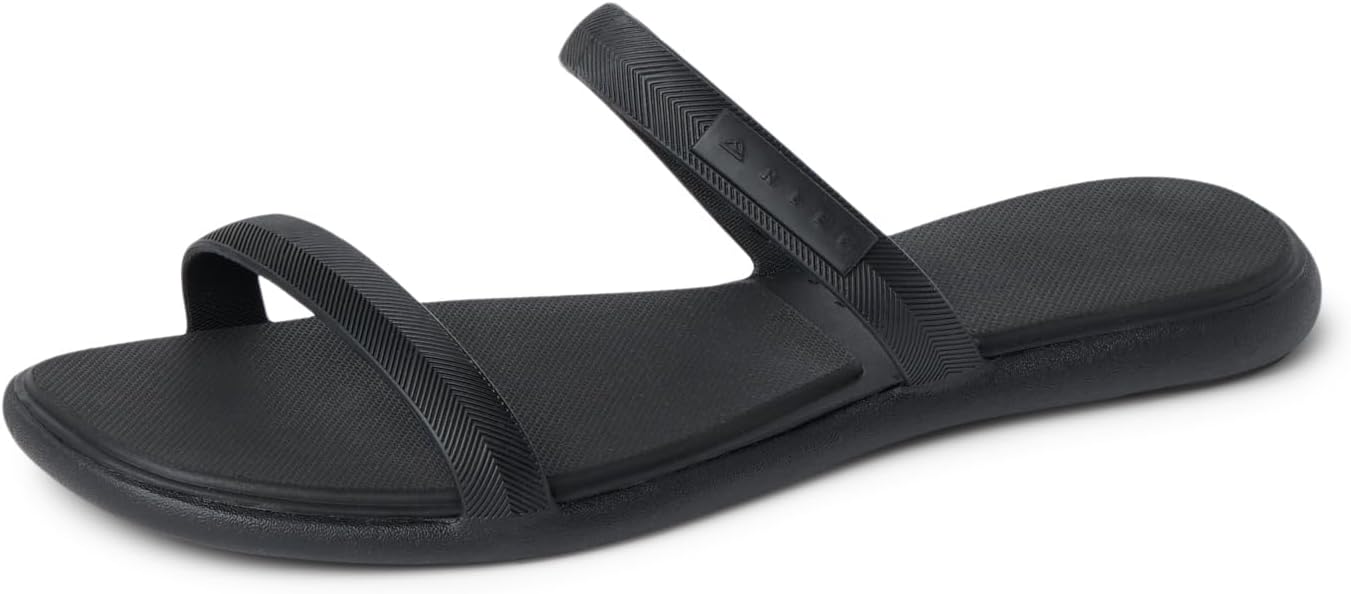 REEF Womens Sandals, Water Willow Marina BlackBlack