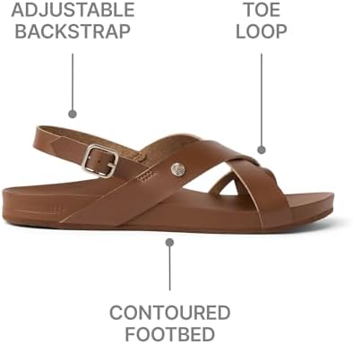 REEF Women's Sandals, Vista Malia Chocolate