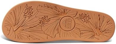 REEF Women's Cushion Soho Cruz Slides Natural