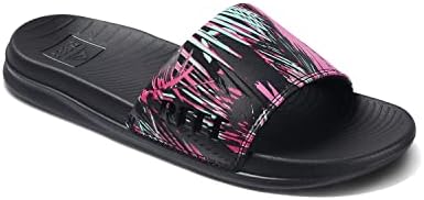 REEF One Slide Womens Sandal Palm Fronds