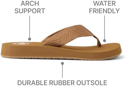 REEF Women’s Sandy Flip Flop Tan