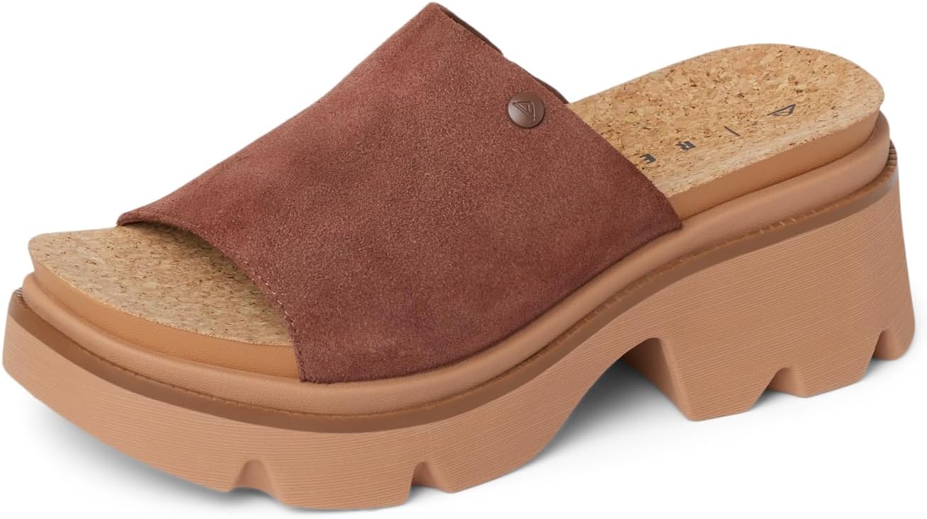 REEF Women's Sandals, Vista Luxe Evie BrownBlack