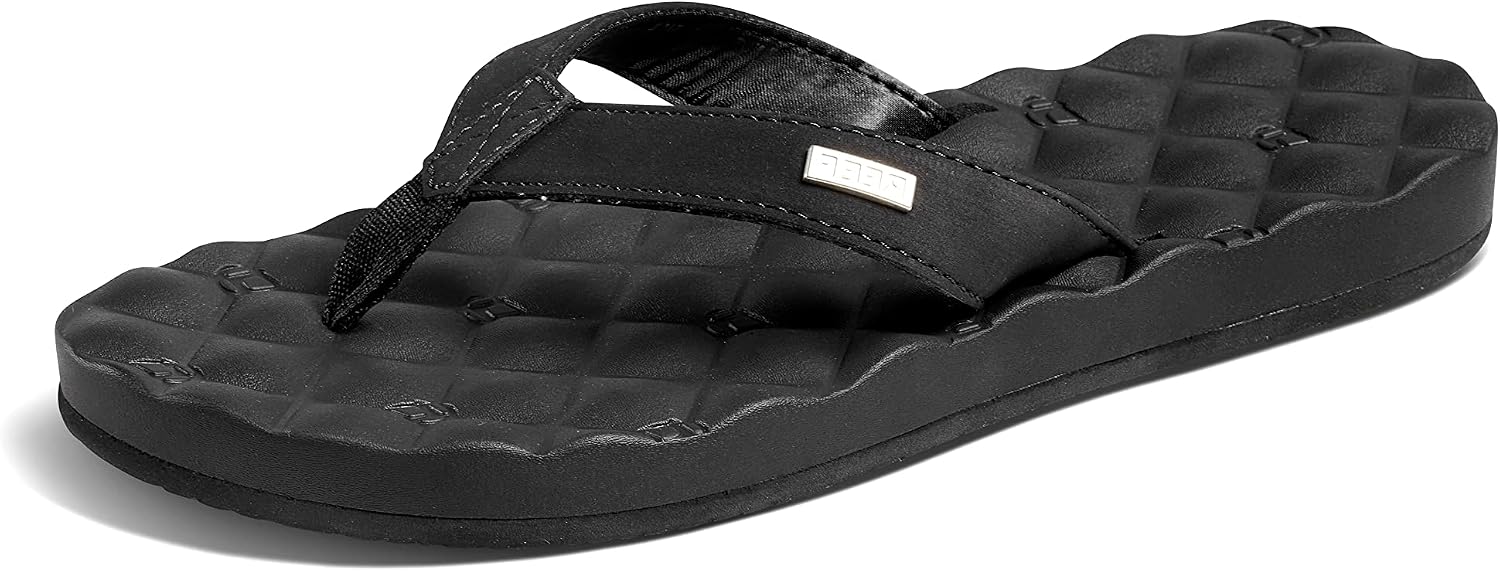 REEF Women's Dreams Flip Flops BlackBlack