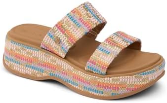 REEF Women's Lofty Lux Hi Slides initial