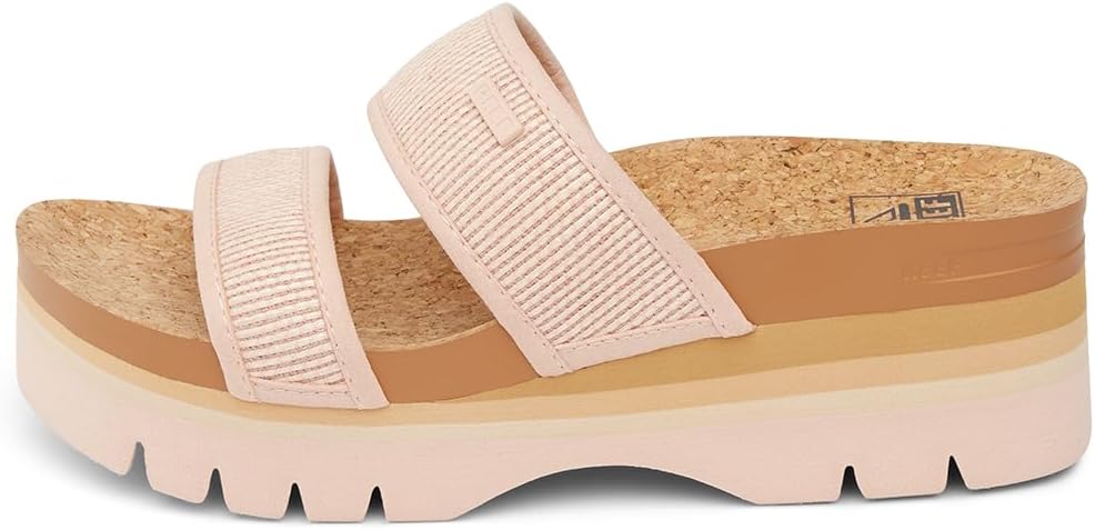 REEF Cushion Vista Higher Women's Platform Fashion Sandal, Arch Support, Ultra Soft Cushion Footbed Cameo Rose