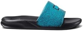 Reef Boys Kids One Slide Sandal Blue Coral