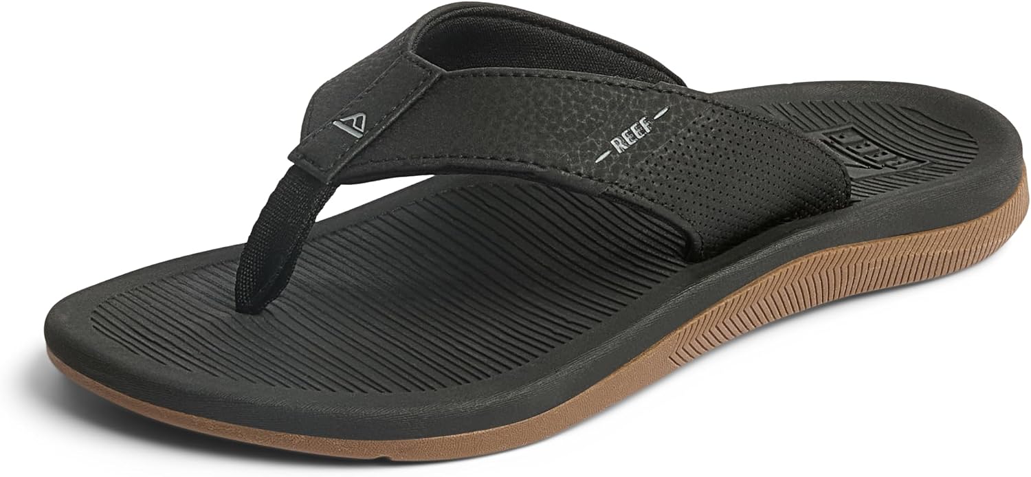 REEF Boys' Kids Santa Ana Black
