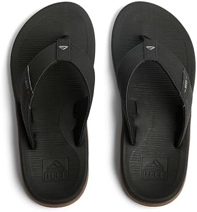 REEF Boys' Kids Santa Ana Black