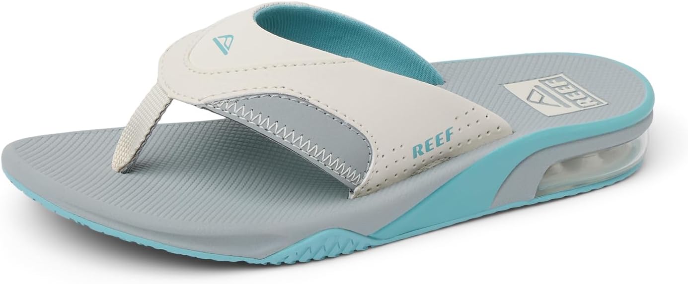 Reef Kids Fanning (Big Kid) TanGreyBlue