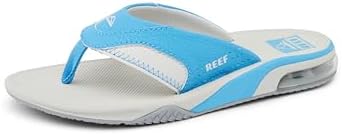 Reef Kids Fanning (Big Kid) Light GreyLight Blue