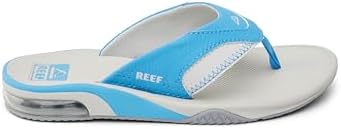 Reef Kids Fanning (Big Kid) Light GreyLight Blue
